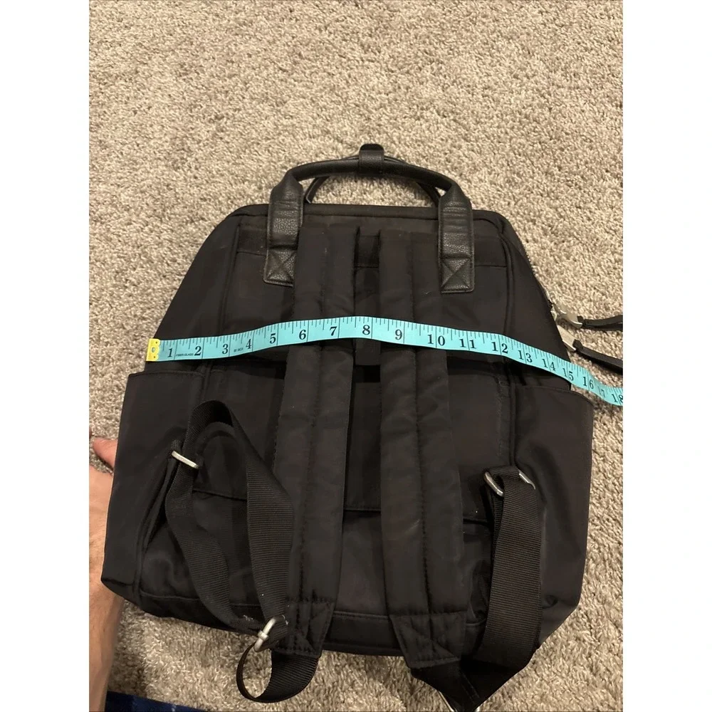Baggallini Soho Backpack Women's Laptop Backpack Travel Bag Black Overnight